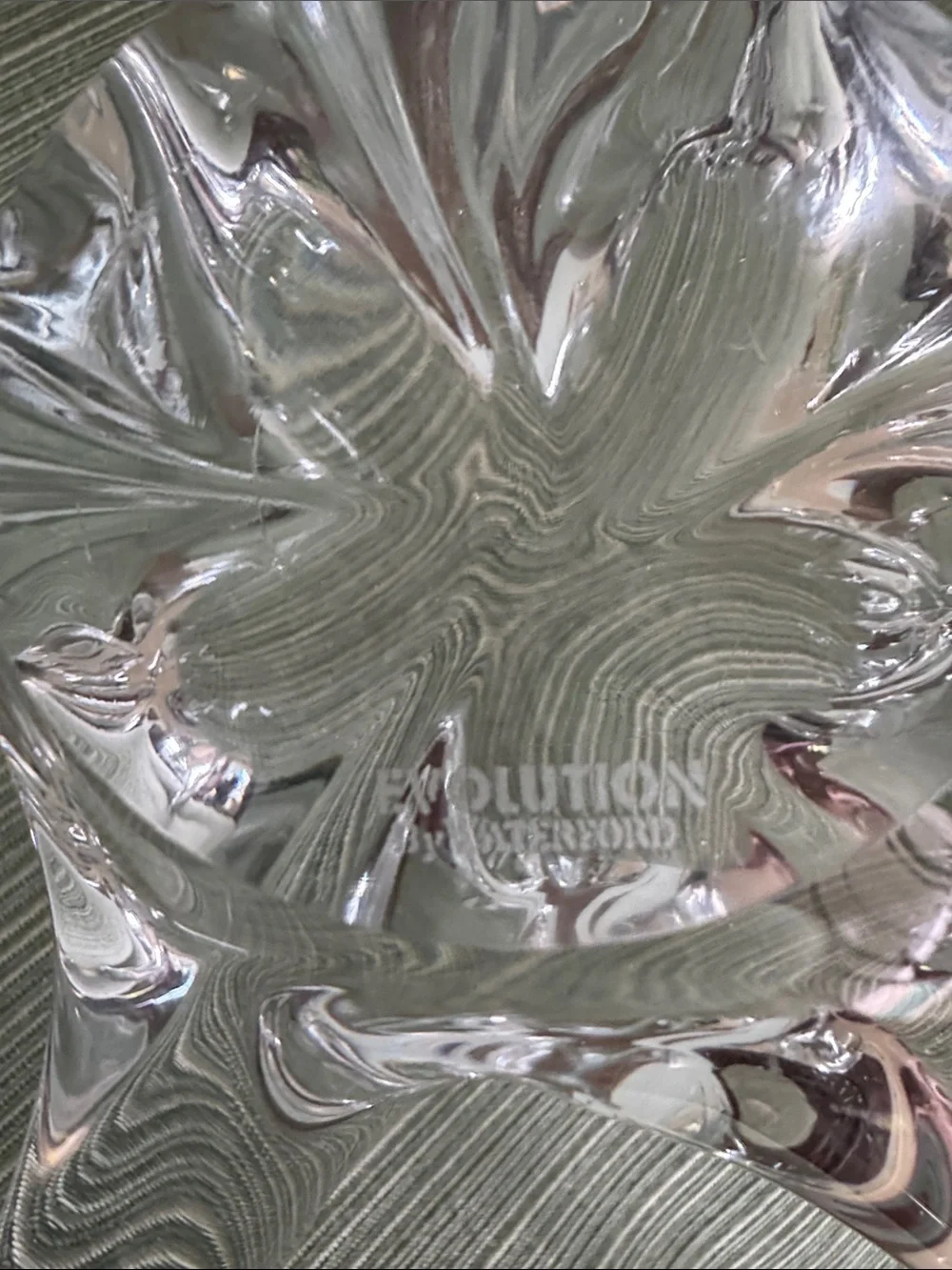 Waterford Crystal Clear Cut Glass Decorative Bowl